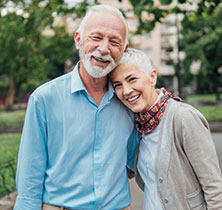 Photo of couple smiling. Links to Gifts from Retirement Plans page. Photo of couple smiling. Links to Gifts from Retirement Plans page.