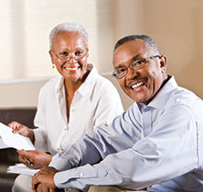 Photo of couple smiling. Links to Gifts of Appreciated Securities page. Photo of couple smiling. Links to Gifts of Appreciated Securities page.